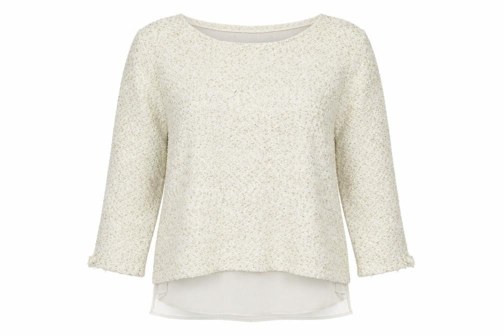 Womens UK Size L Zara Beige Pullover Jumper
