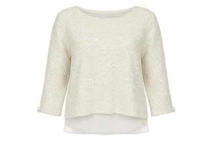 Womens UK Size L Zara Beige Pullover Jumper