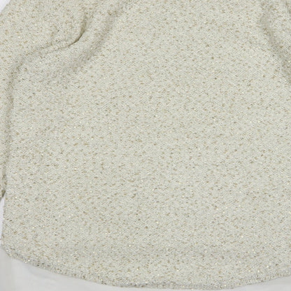 Womens UK Size L Zara Beige Pullover Jumper