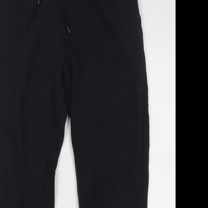Womens UK Size S Dunnes Stores Regular Fit Sweatpants Black Trousers