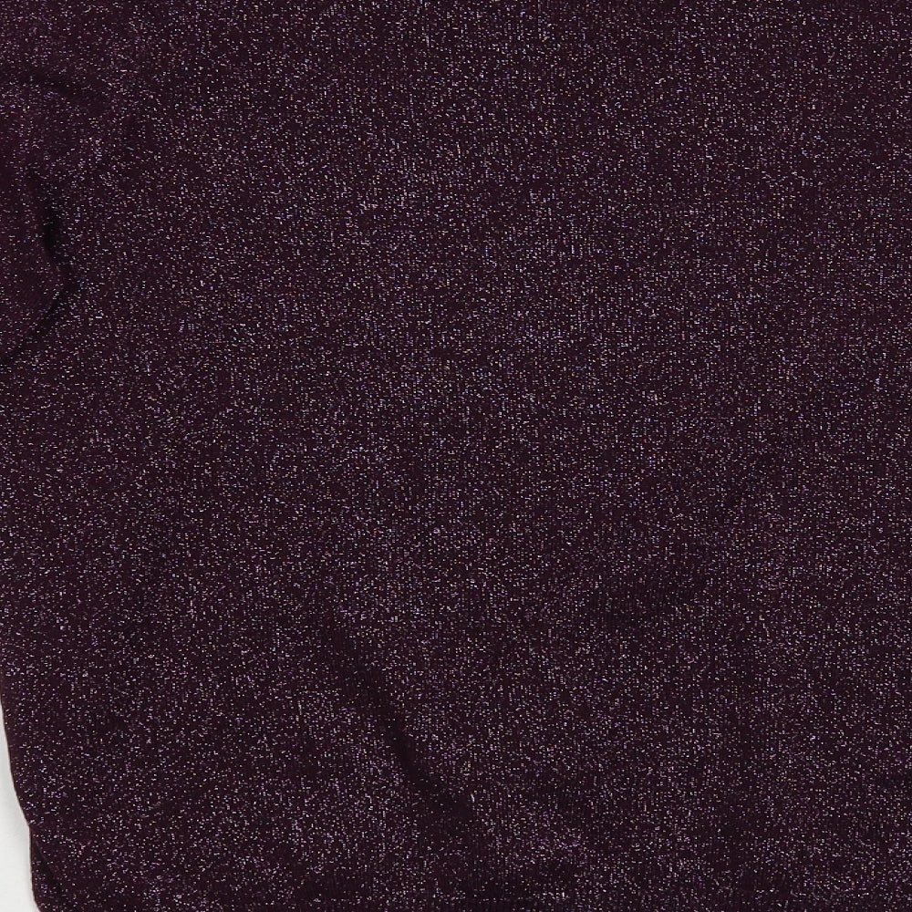 Womens UK Size L Dunnes Stores Purple Pullover Jumper