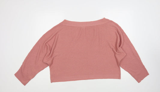 Womens UK Size 14 ASOS Pink Pullover Jumper