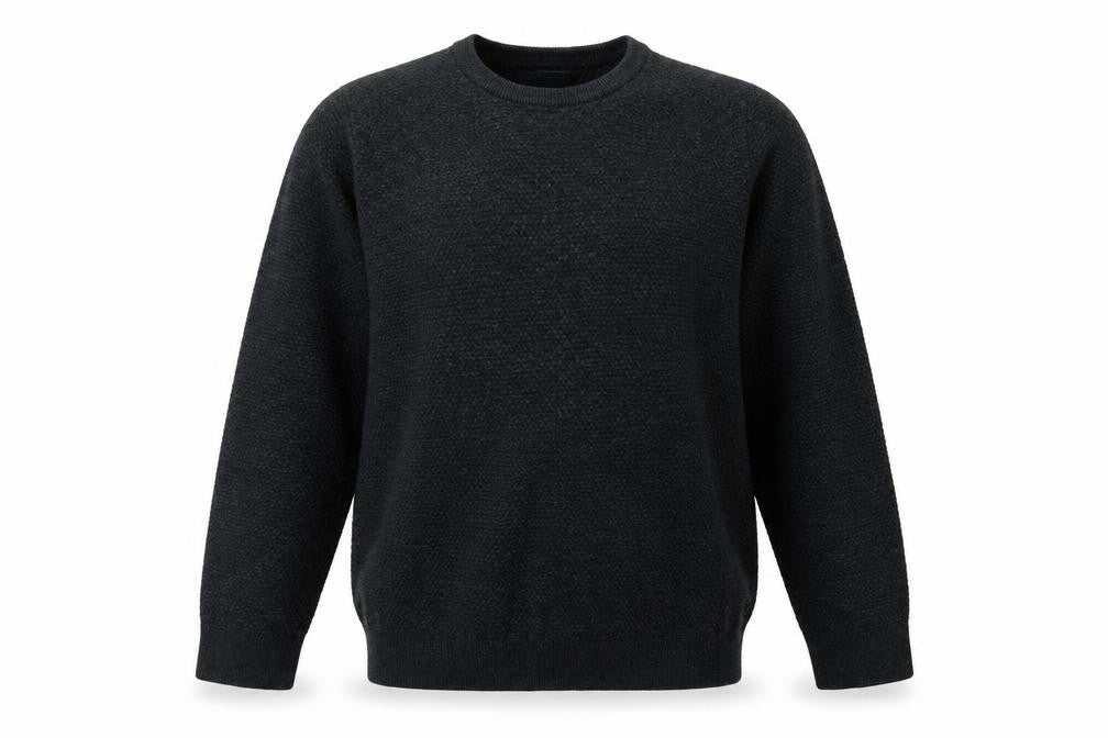 Mens UK Size L Easy Grey Pullover Jumper