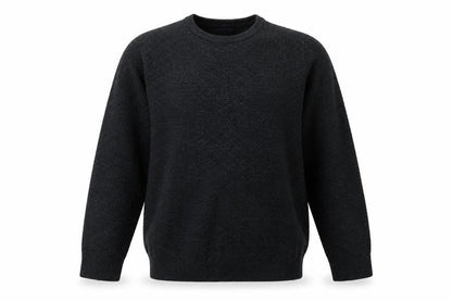 Mens UK Size L Easy Grey Pullover Jumper