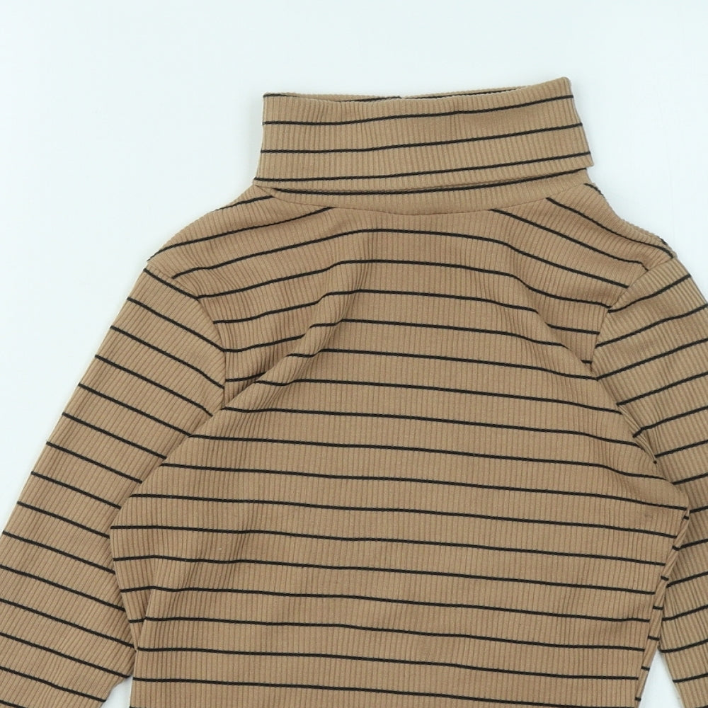Womens UK Size 8 New Look Brown Pullover Jumper