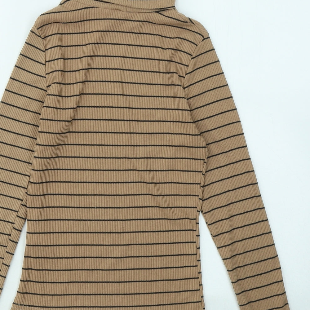 Womens UK Size 8 New Look Brown Pullover Jumper