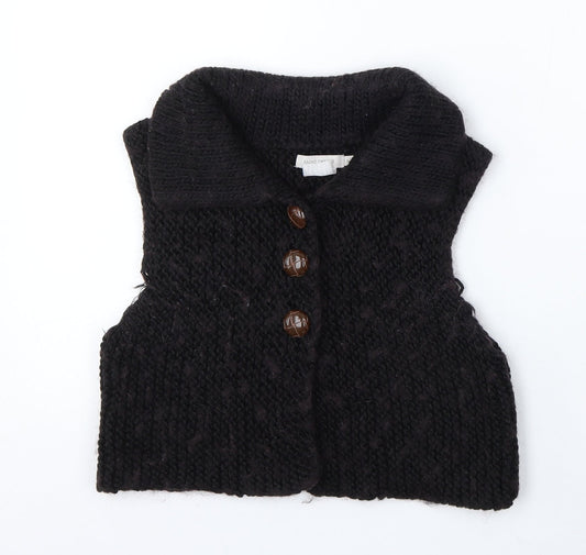 Womens UK Size XS Saint Tropez Clothing Brown Vest Jumper