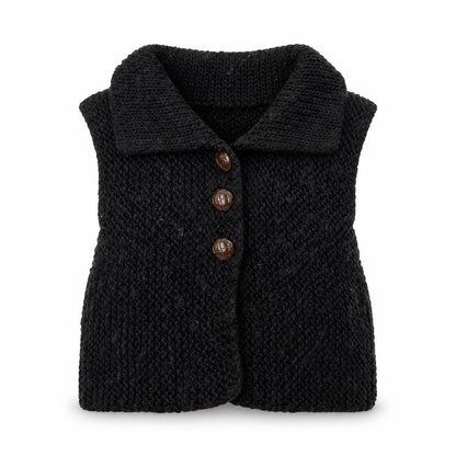 Womens UK Size XS Saint Tropez Clothing Brown Vest Jumper