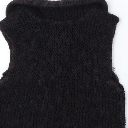 Womens UK Size XS Saint Tropez Clothing Brown Vest Jumper