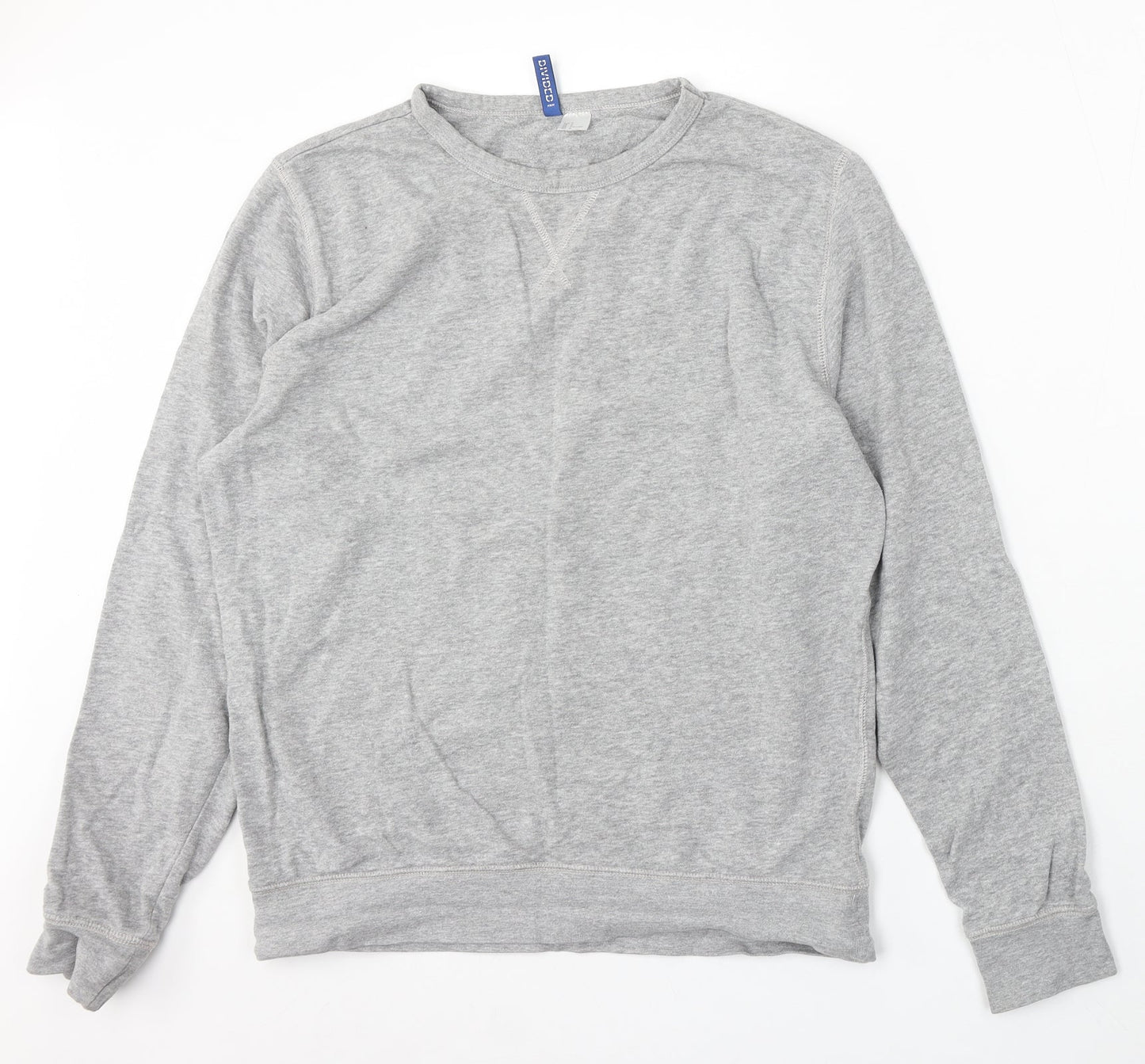 Womens UK Size M Divided by H&M Grey Pullover Sweatshirt