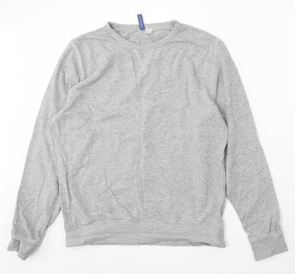 Womens UK Size M Divided by H&M Grey Pullover Sweatshirt