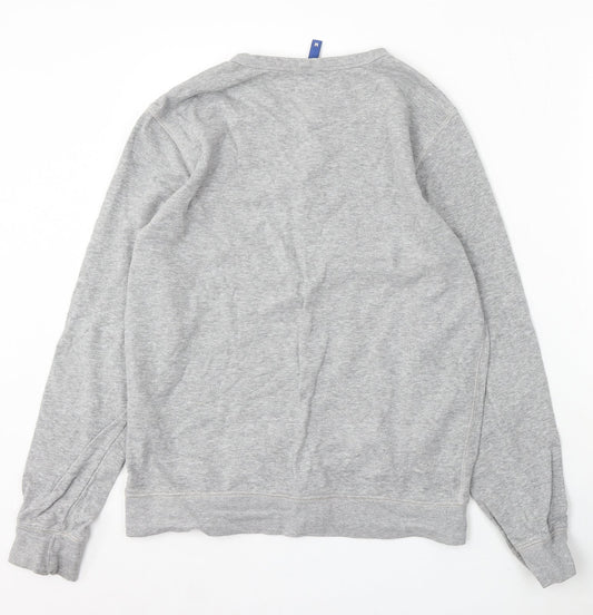 Womens UK Size M Divided by H&M Grey Pullover Sweatshirt