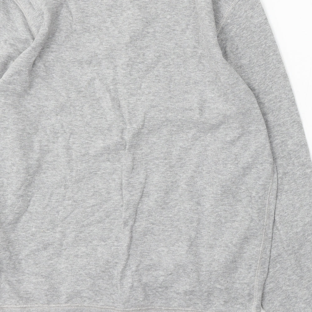 Womens UK Size M Divided by H&M Grey Pullover Sweatshirt