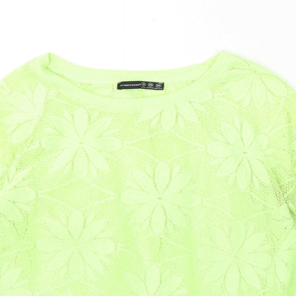Womens UK Size 10 Atmosphere Green Pullover Jumper