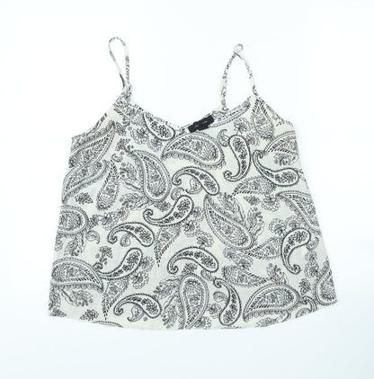 Womens UK Size 12 Atmosphere Ivory Camisole Tank