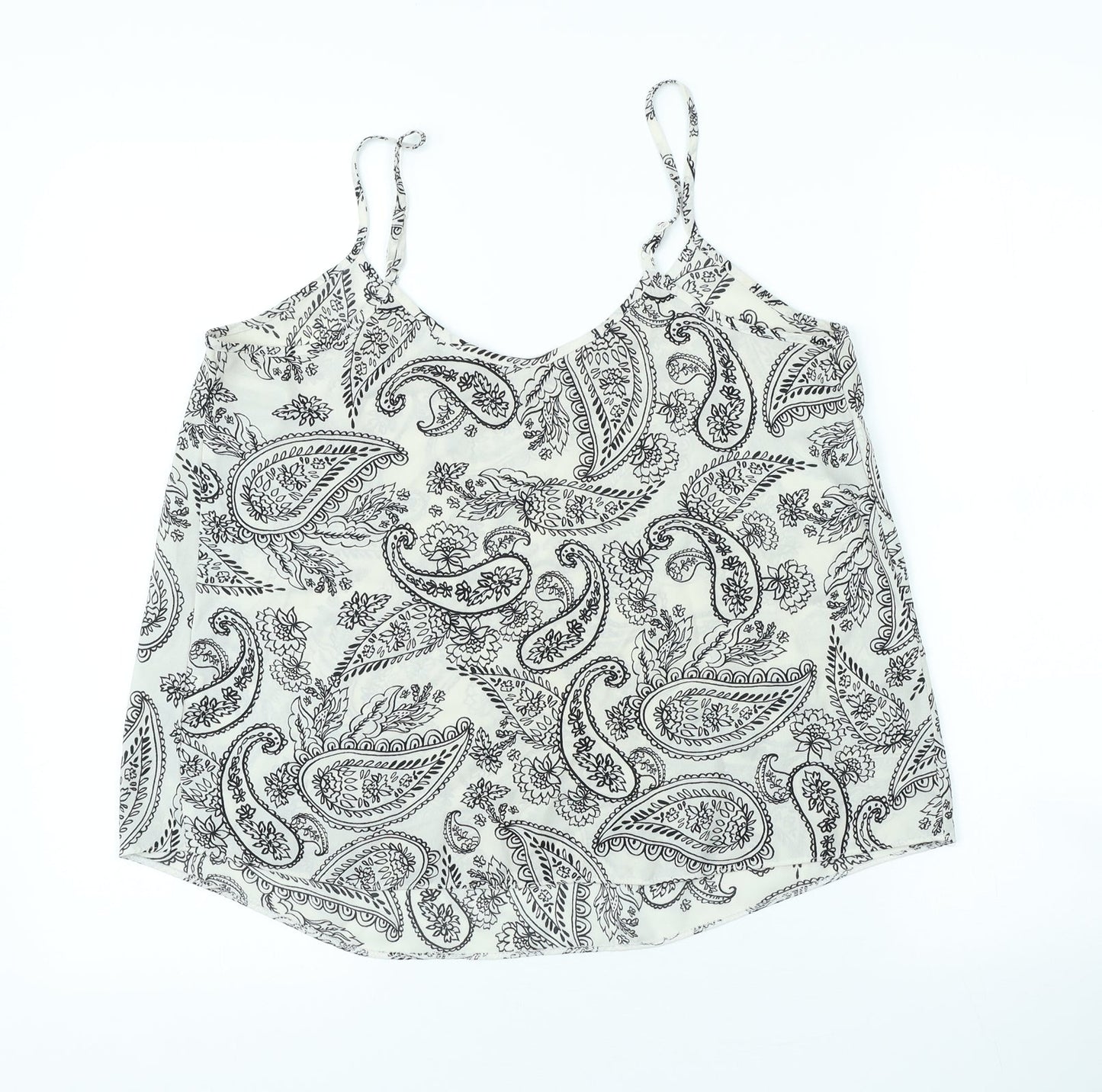 Womens UK Size 12 Atmosphere Ivory Camisole Tank