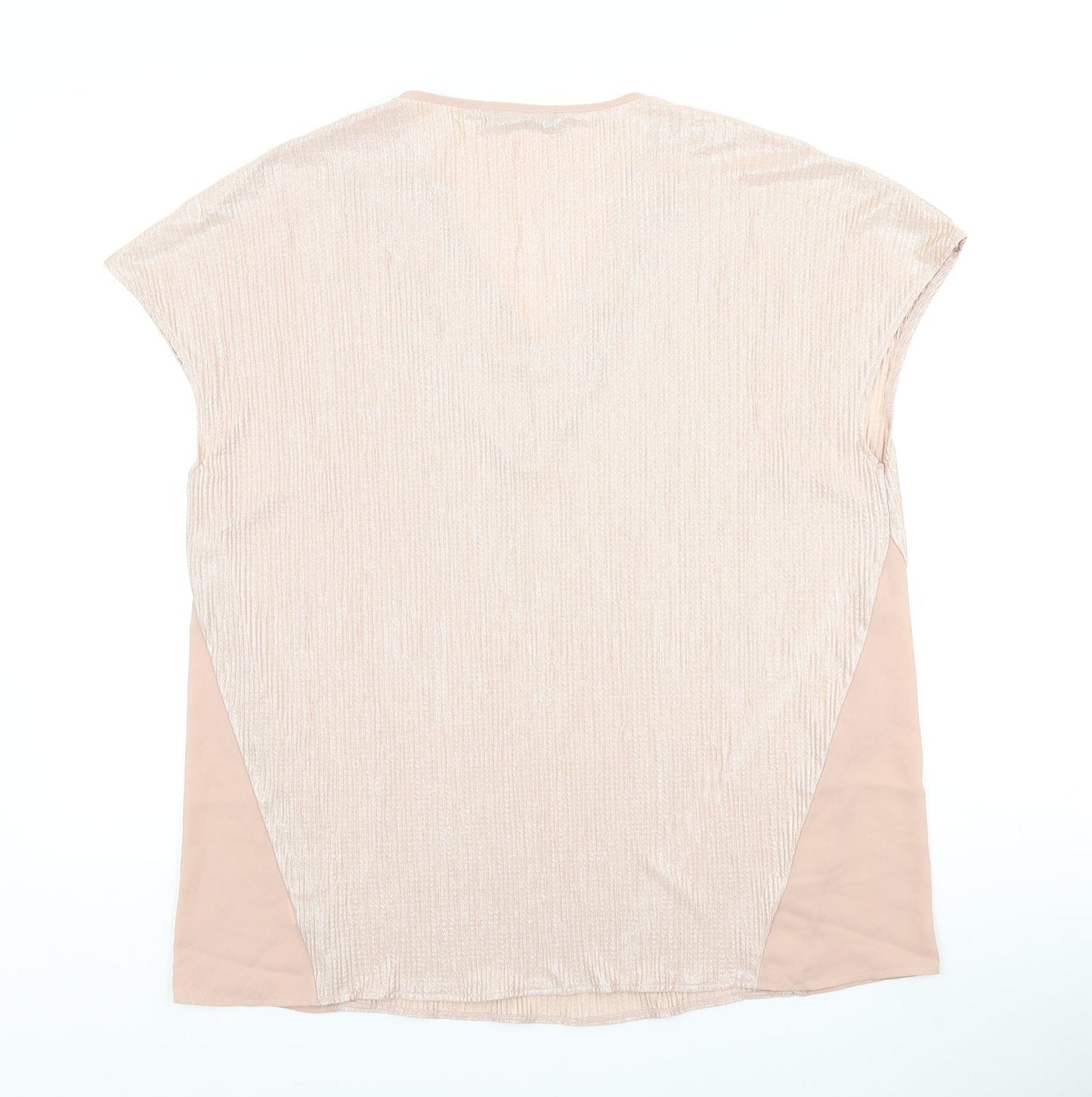 Womens UK Size 16 Dunnes Pink Basic Blouse