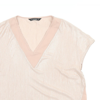 Womens UK Size 16 Dunnes Pink Basic Blouse