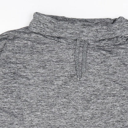 Matalan Womens Grey Polyester Pullover Sweatshirt Size M Pullover