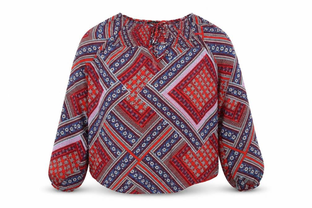 Womens UK Size 10 Dorothy Perkins Red Basic Blouse