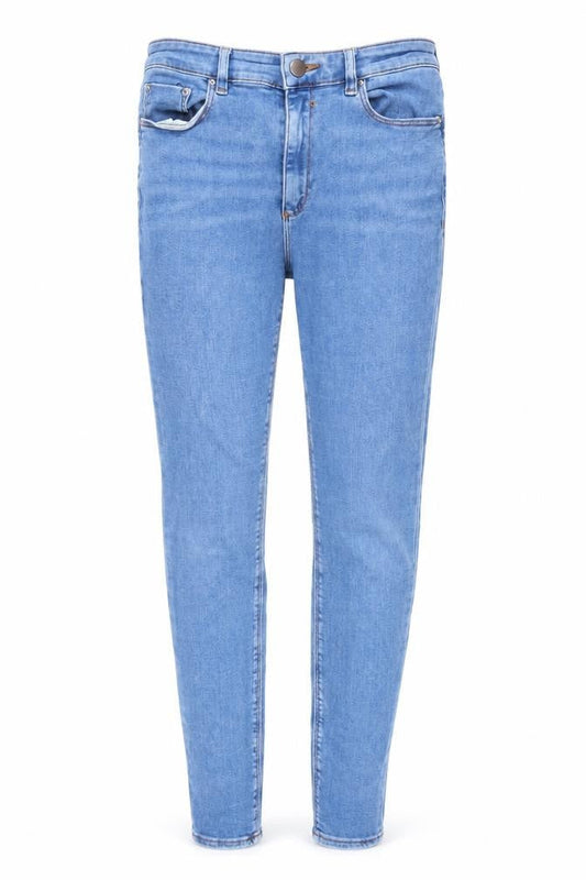 Womens UK Size 28 in ASOS Regular Fit Skinny Blue Jeans