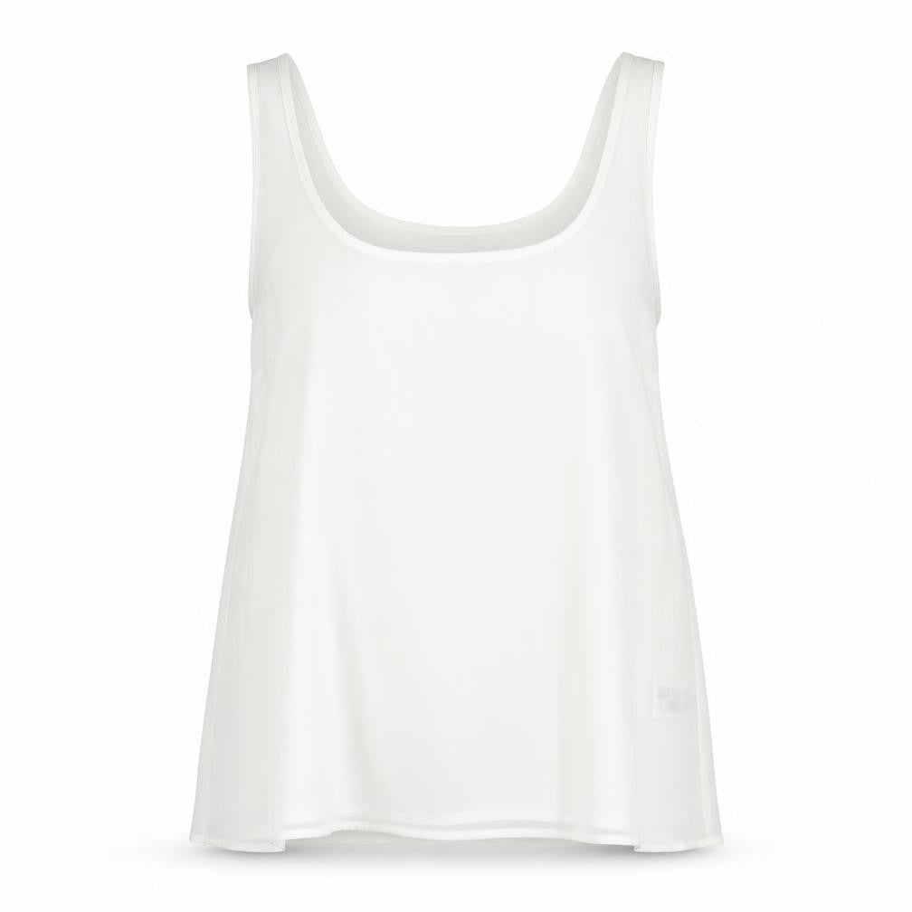 Womens UK Size 8 Primark White Basic Tank