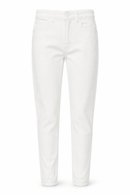 Womens UK Size 10 NEXT Regular Fit Skinny White Jeans