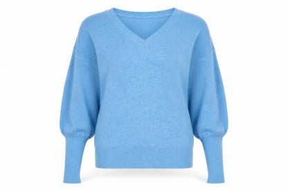Womens UK Size M Marks and Spencer Blue Pullover Jumper