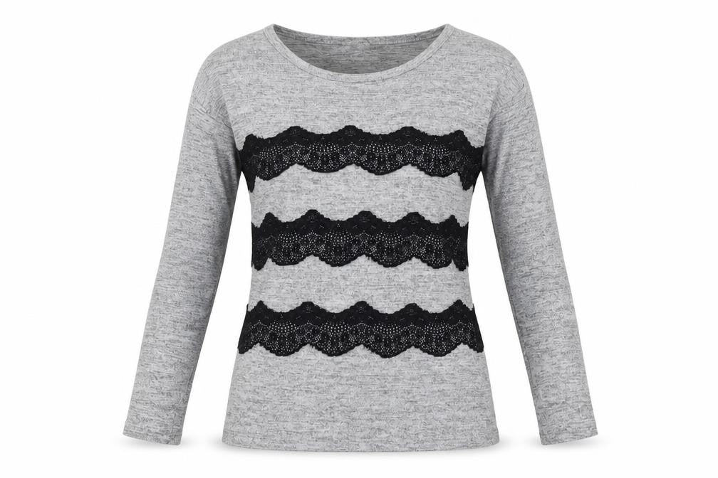 Womens UK Size 8 F&F Grey Basic Blouse