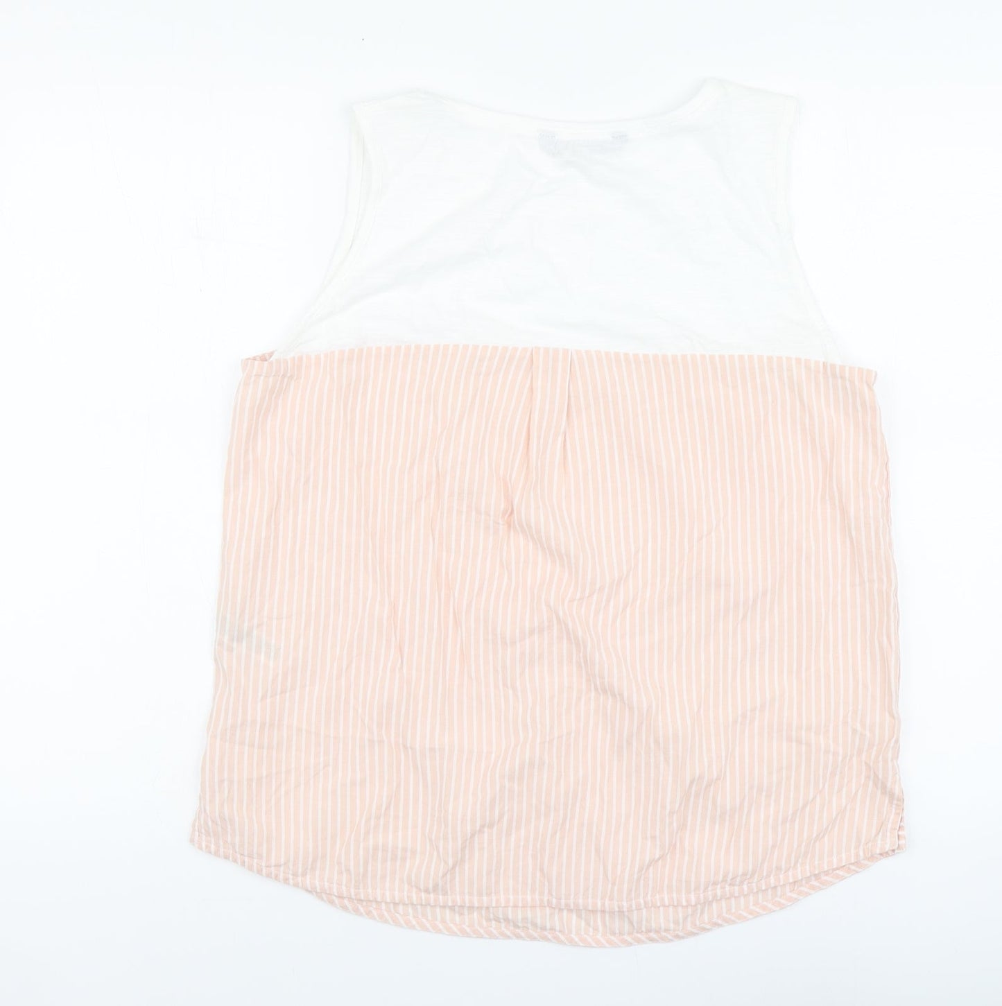Womens UK Size 14 Dunnes Stores Pink Basic Tank