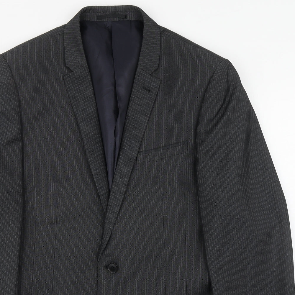Mens UK Size L NEXT Regular Grey Suit Jacket