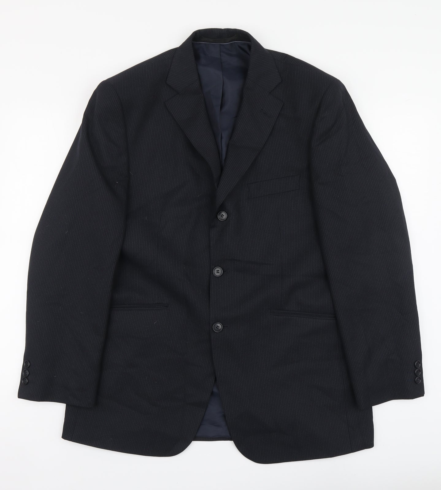 Mens UK Size M Marks and Spencer Regular Black Suit Jacket