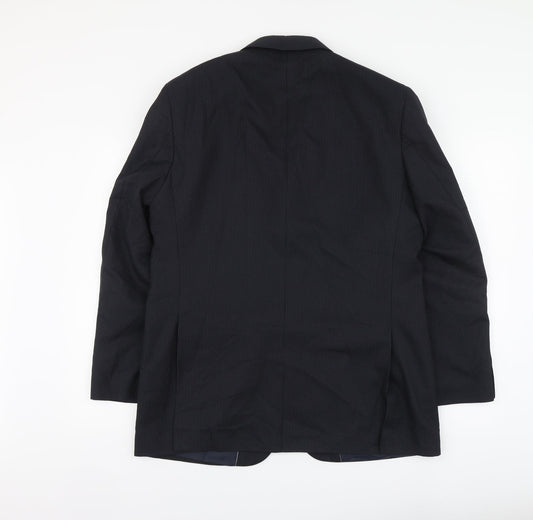 Mens UK Size M Marks and Spencer Regular Black Suit Jacket