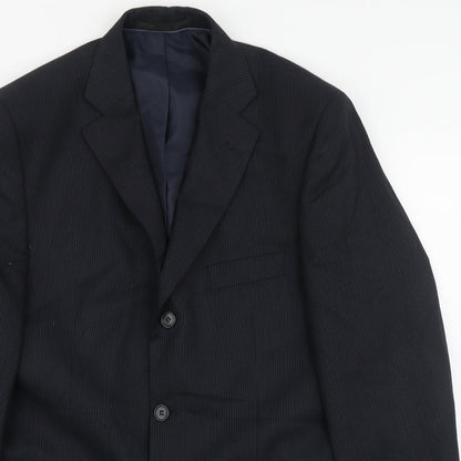 Mens UK Size M Marks and Spencer Regular Black Suit Jacket