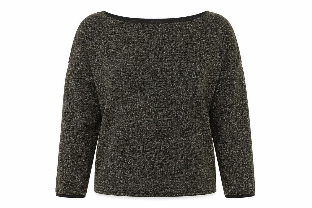 Womens UK Size 10 Boohoo Black Pullover Jumper