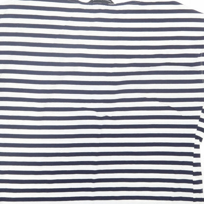 Womens UK Size 12 Dorothy Perkins Blue Basic T-Shirt