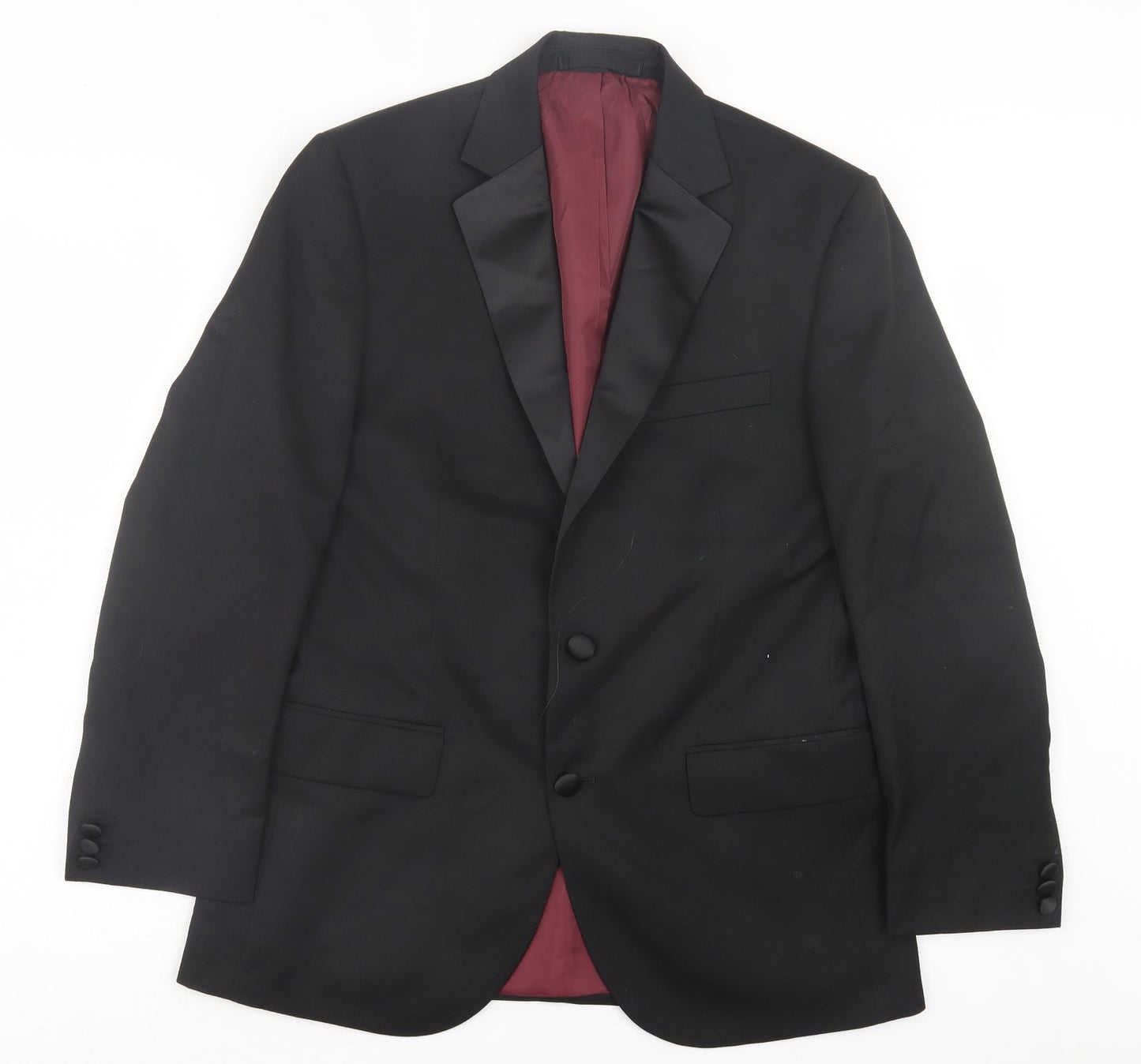 Mens UK Size 38 Marks and Spencer Regular Black Suit Jacket