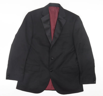 Mens UK Size 38 Marks and Spencer Regular Black Suit Jacket
