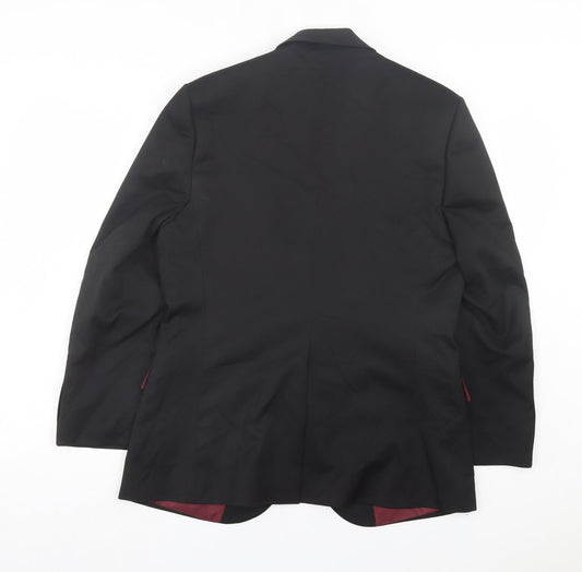 Mens UK Size 38 Marks and Spencer Regular Black Suit Jacket