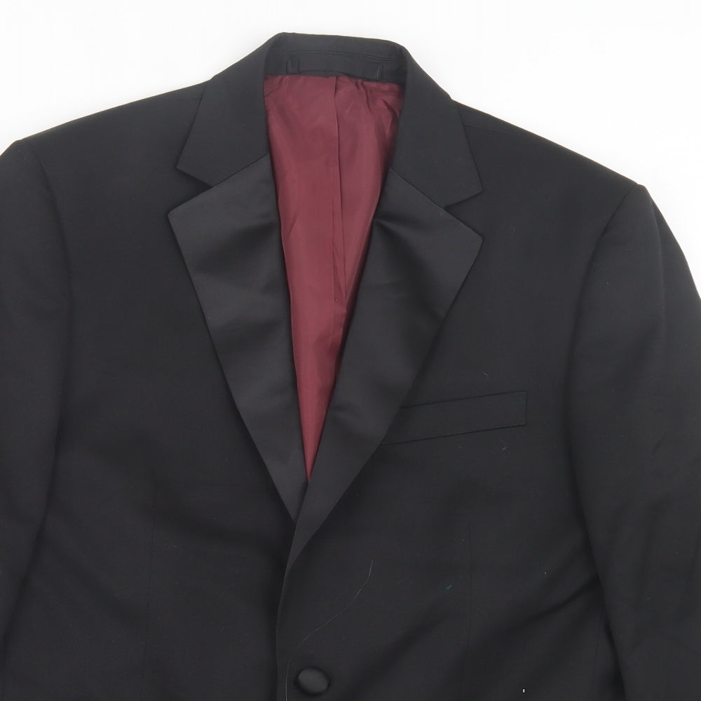 Mens UK Size 38 Marks and Spencer Regular Black Suit Jacket