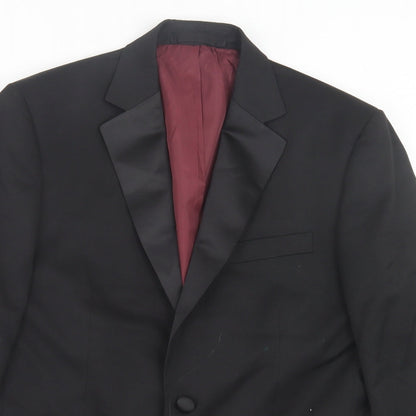 Mens UK Size 38 Marks and Spencer Regular Black Suit Jacket