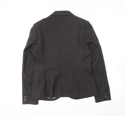 Womens UK Size 12 Debenhams Brown Jacket