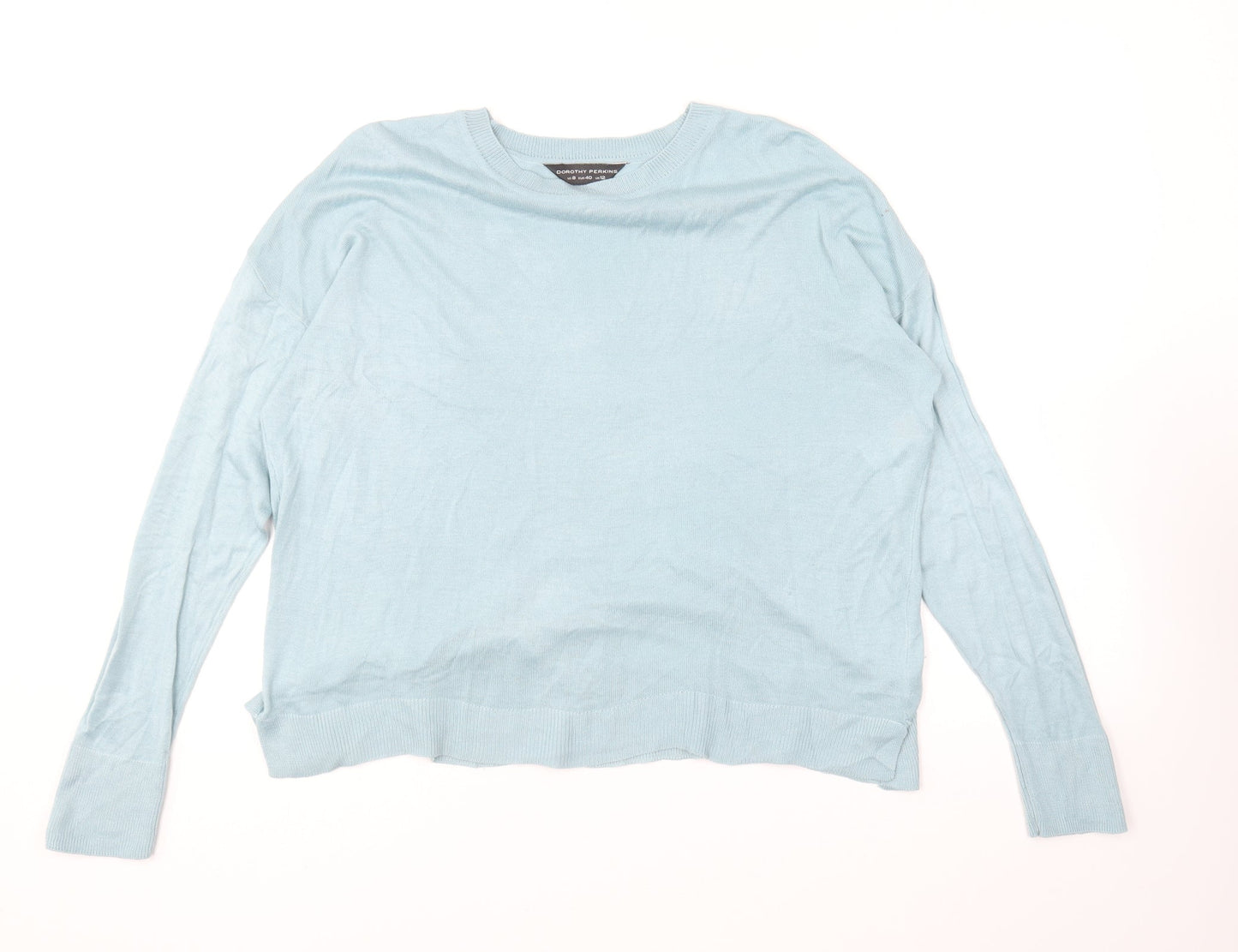 Womens UK Size 12 Dorothy Perkins Blue Pullover Jumper