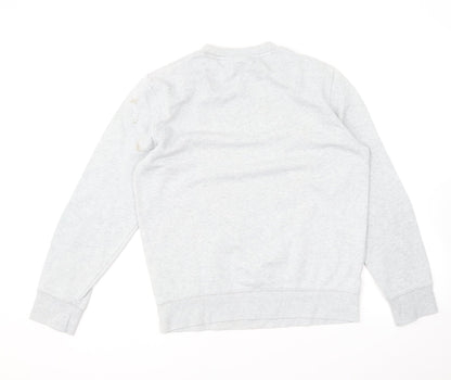 H&M Womens Grey Polyester Pullover Sweatshirt Size S Pullover - Magnifique