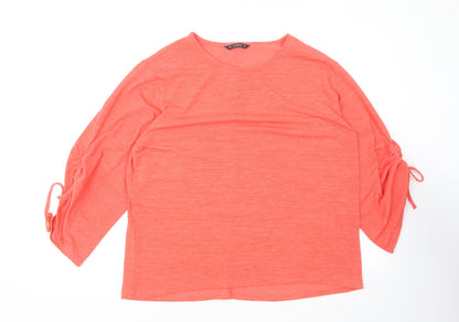 Womens UK Size XL Dunnes Stores Red Pullover Jumper