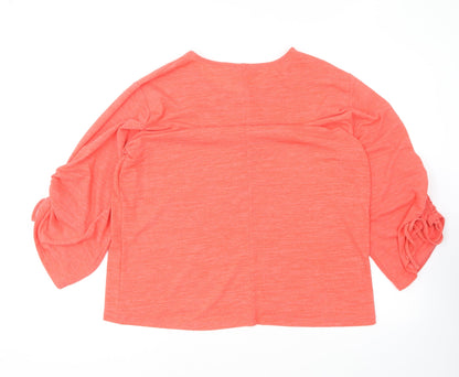 Womens UK Size XL Dunnes Stores Red Pullover Jumper