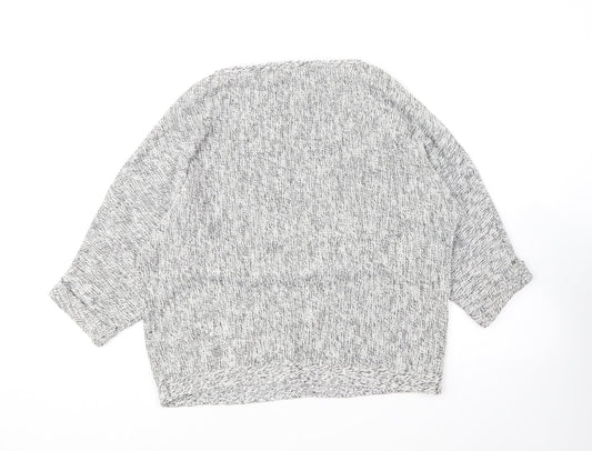 Womens UK Size XS H&M Grey Pullover Jumper