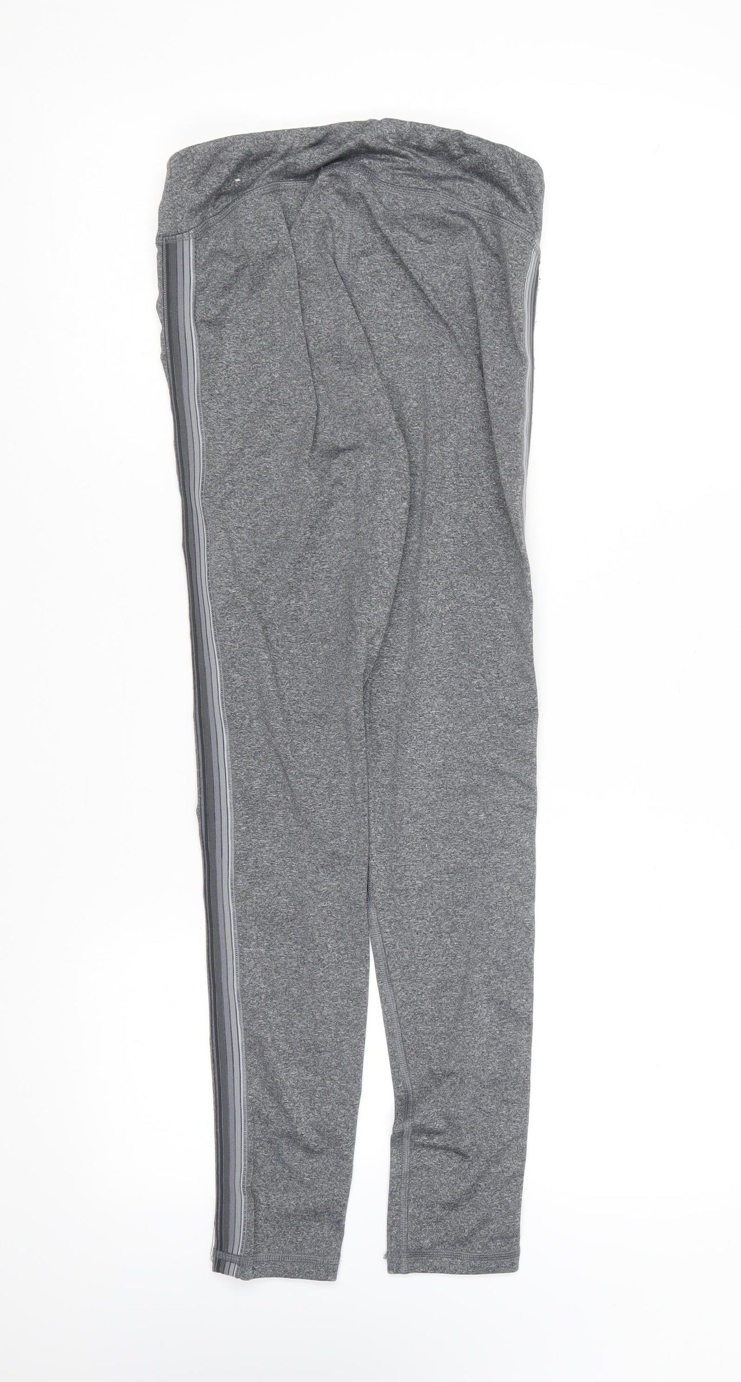 LIVE LOVE DREAM Womens Grey Polyester Jogger Leggings Size S L26 in Regular Pullover