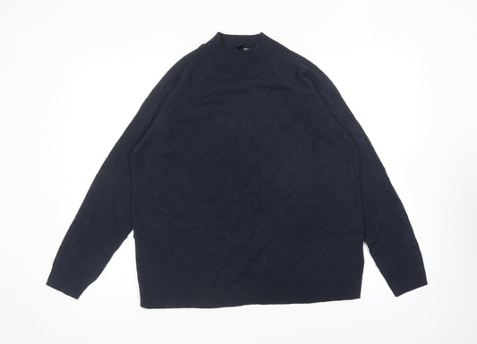Womens UK Size L ESMARA Blue Pullover Jumper