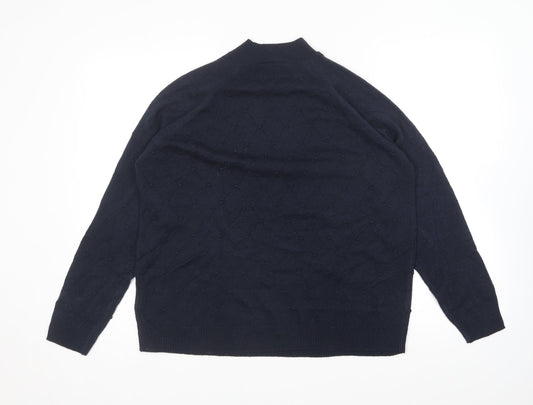 Womens UK Size L ESMARA Blue Pullover Jumper